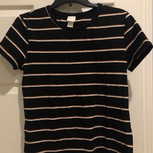 Black Striped TShirt